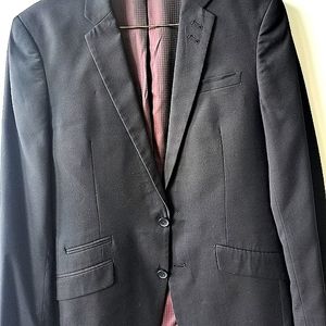Men's Black lined Blazer